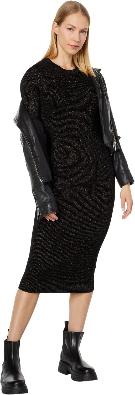 

Платье Лолеатта AllSaints, цвет Black/Gold