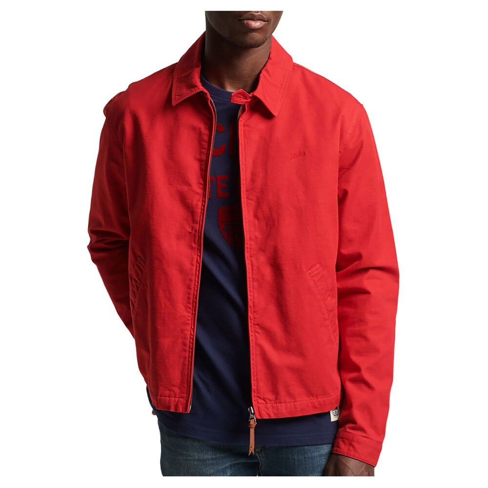 

Куртка Superdry Vintage Classic Harrington, красный