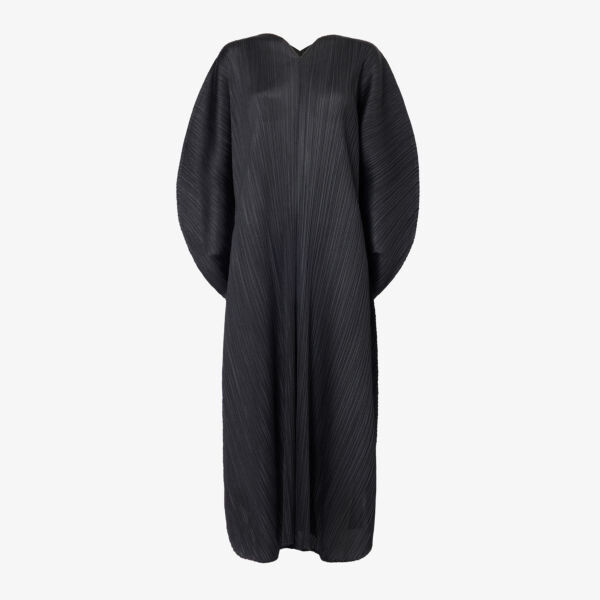 

Платье миди трикотажное плиссированное Pleats Please Issey Miyake, черный