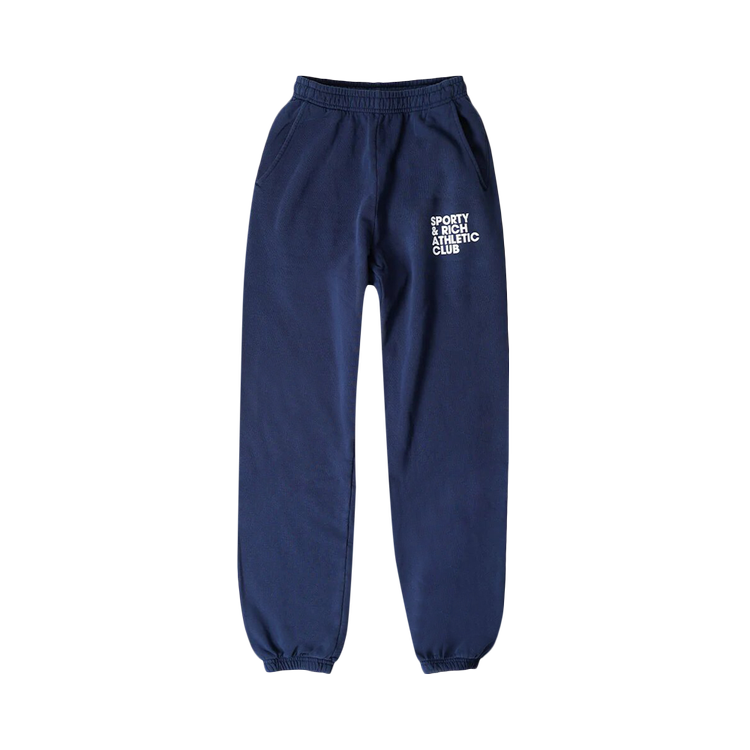 

Спортивные брюки Sporty & Rich Logo 'Navy/White', синий