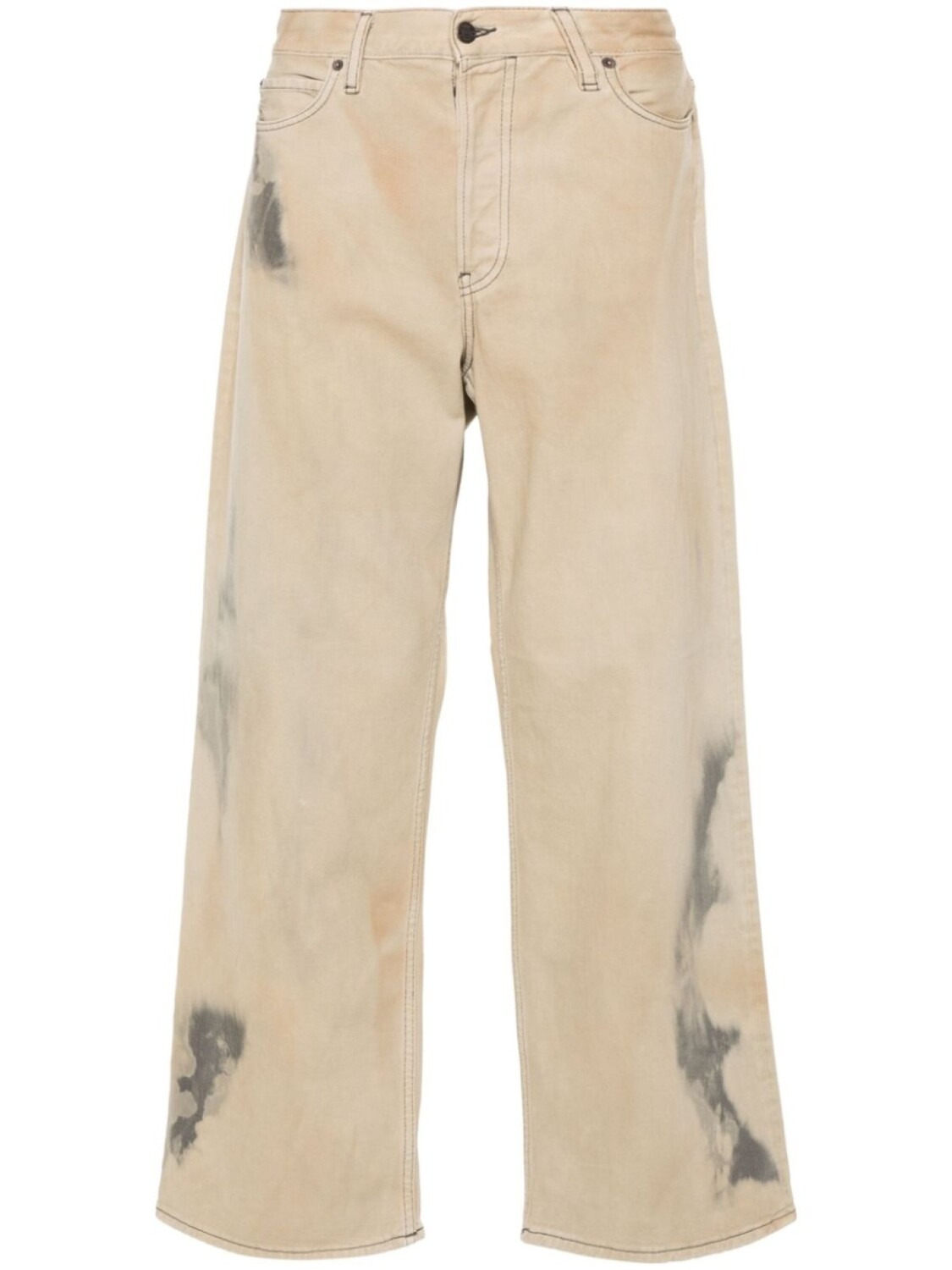 

Acne Studios широкие джинсы 1981M с заниженной талией, нейтральный цвет