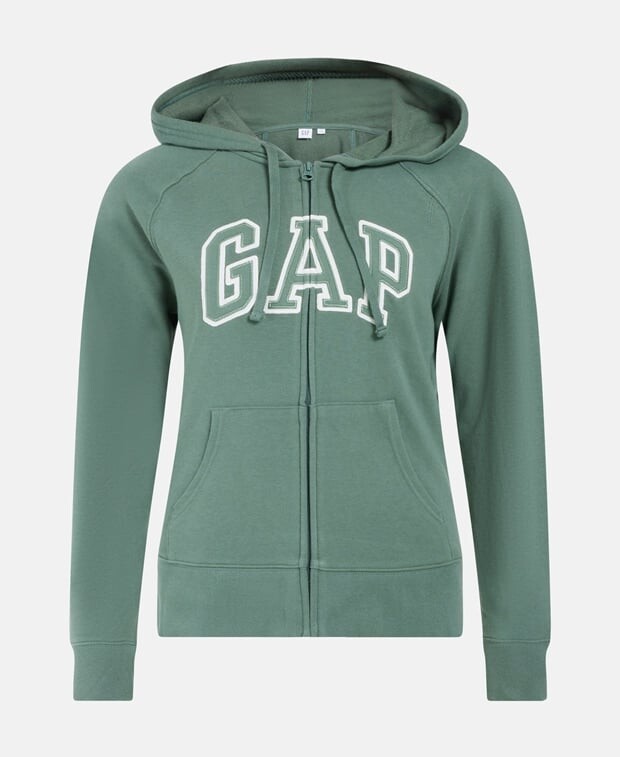 

Толстовка с капюшоном Gap, темно-зеленый