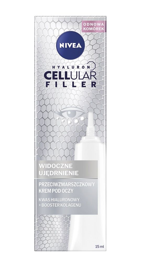 цена Nivea Cellular Hyaluron Filler крем для глаз, 15 ml