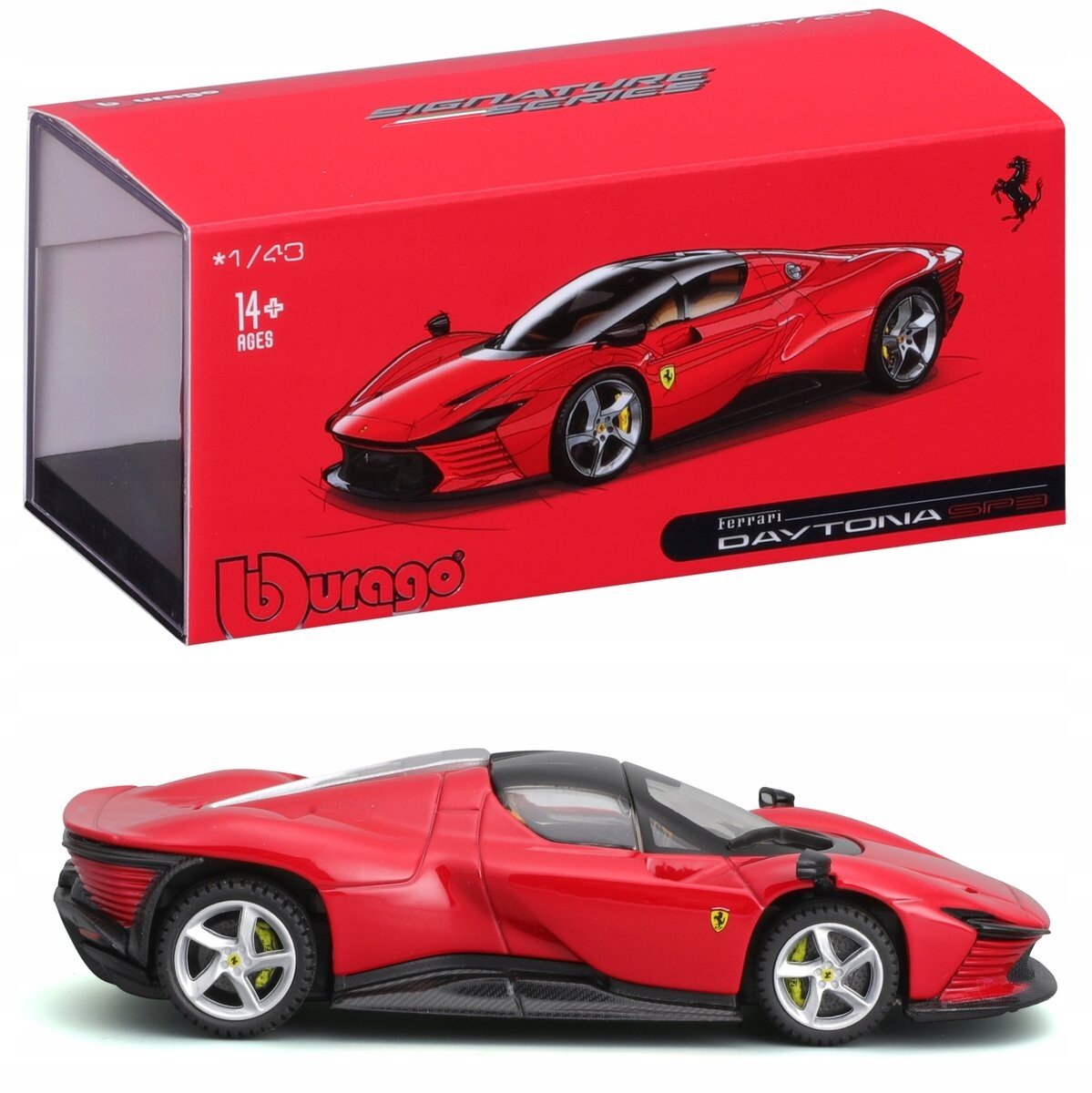 

Ferrari Daytona SP3 1:43 Bburago SIGNATURE 18-36914 ИТАЛЬЯНСКИЙ АВТОМОБИЛЬ