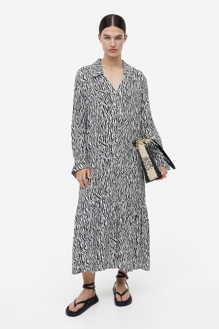 

Платье с воротником H&M