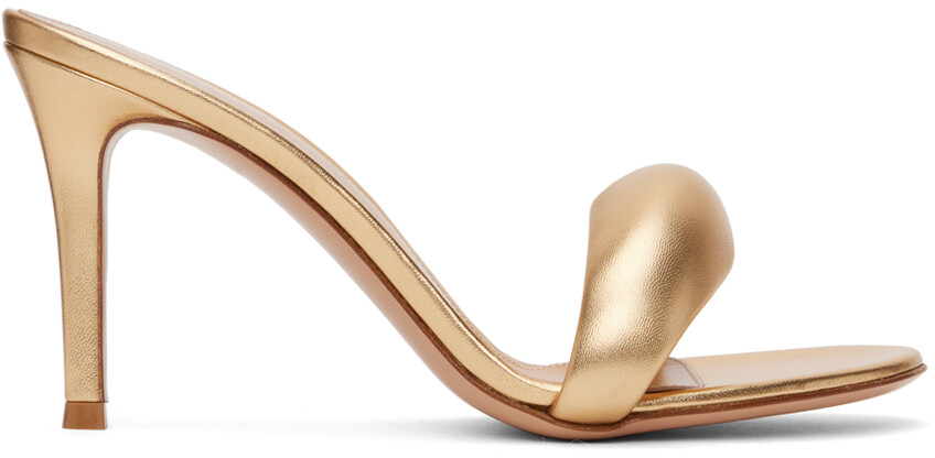 

Мюли Gianvito Rossi Gold Bijoux 85, Коричневый