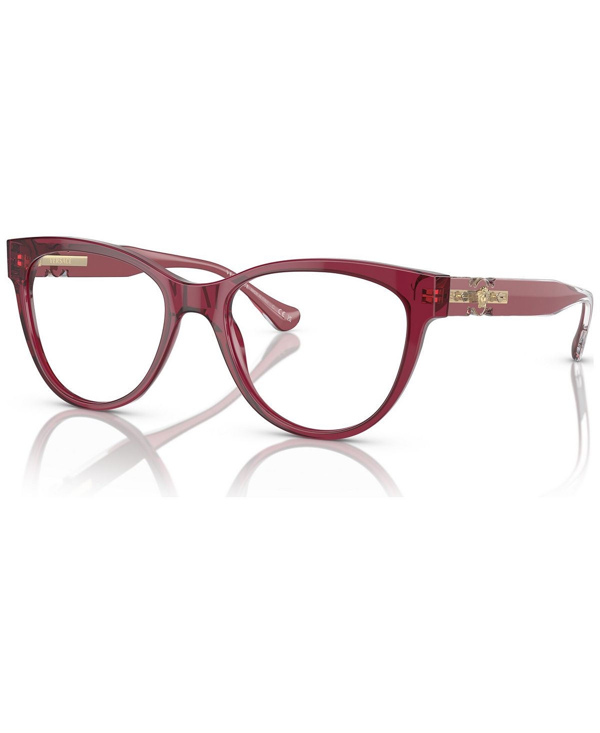 Женские очки «кошачий глаз», VE3304 51 Versace