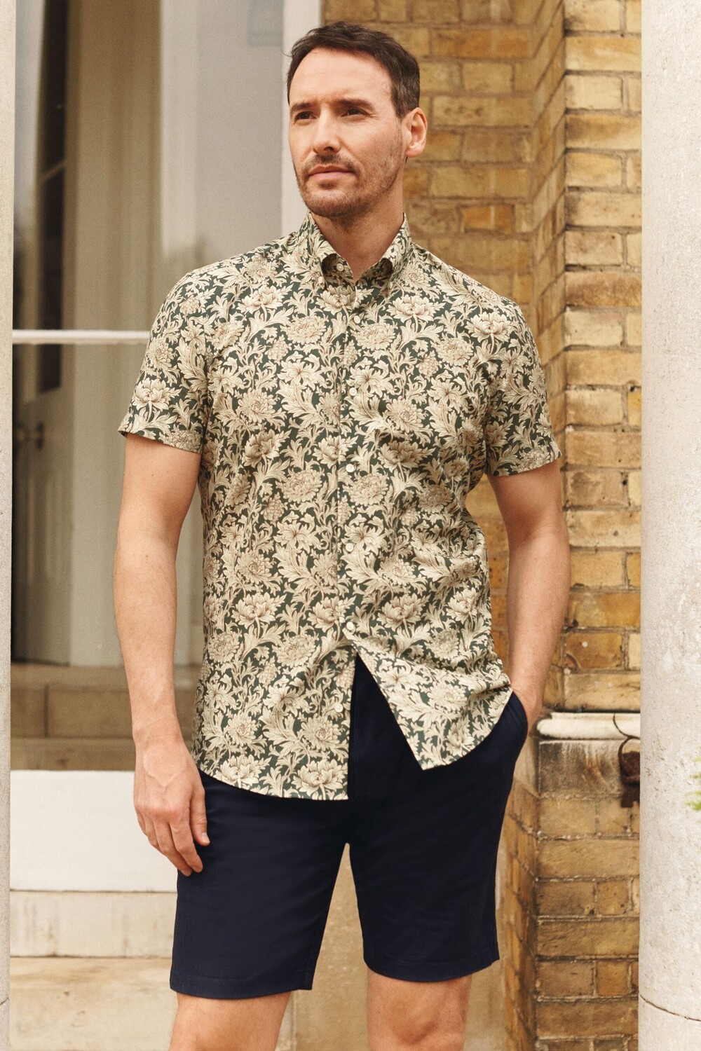 

Рубашка с принтом Morris & Co at Signature Next
