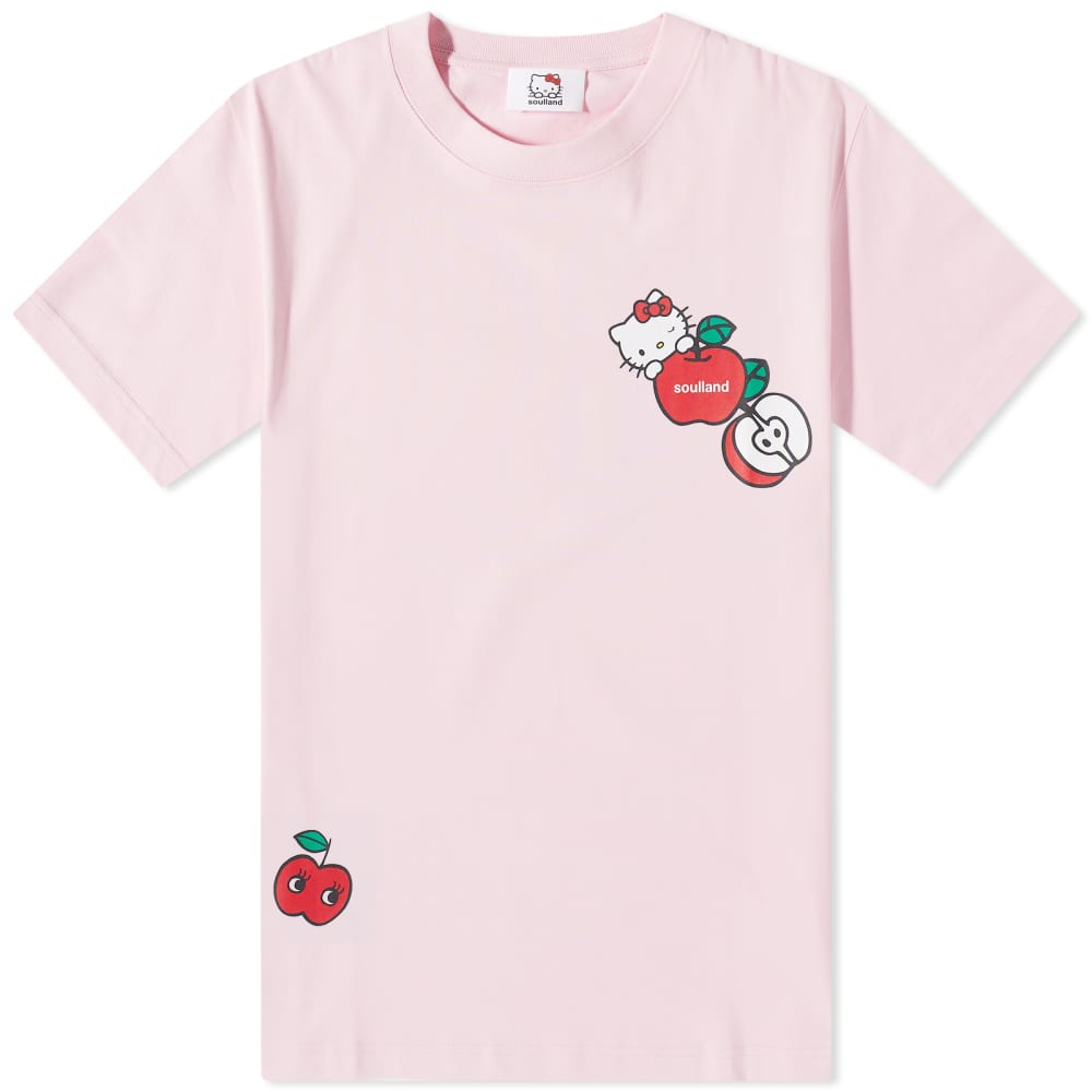 

Футболка Soulland x Hello Kitty Apple, розовый