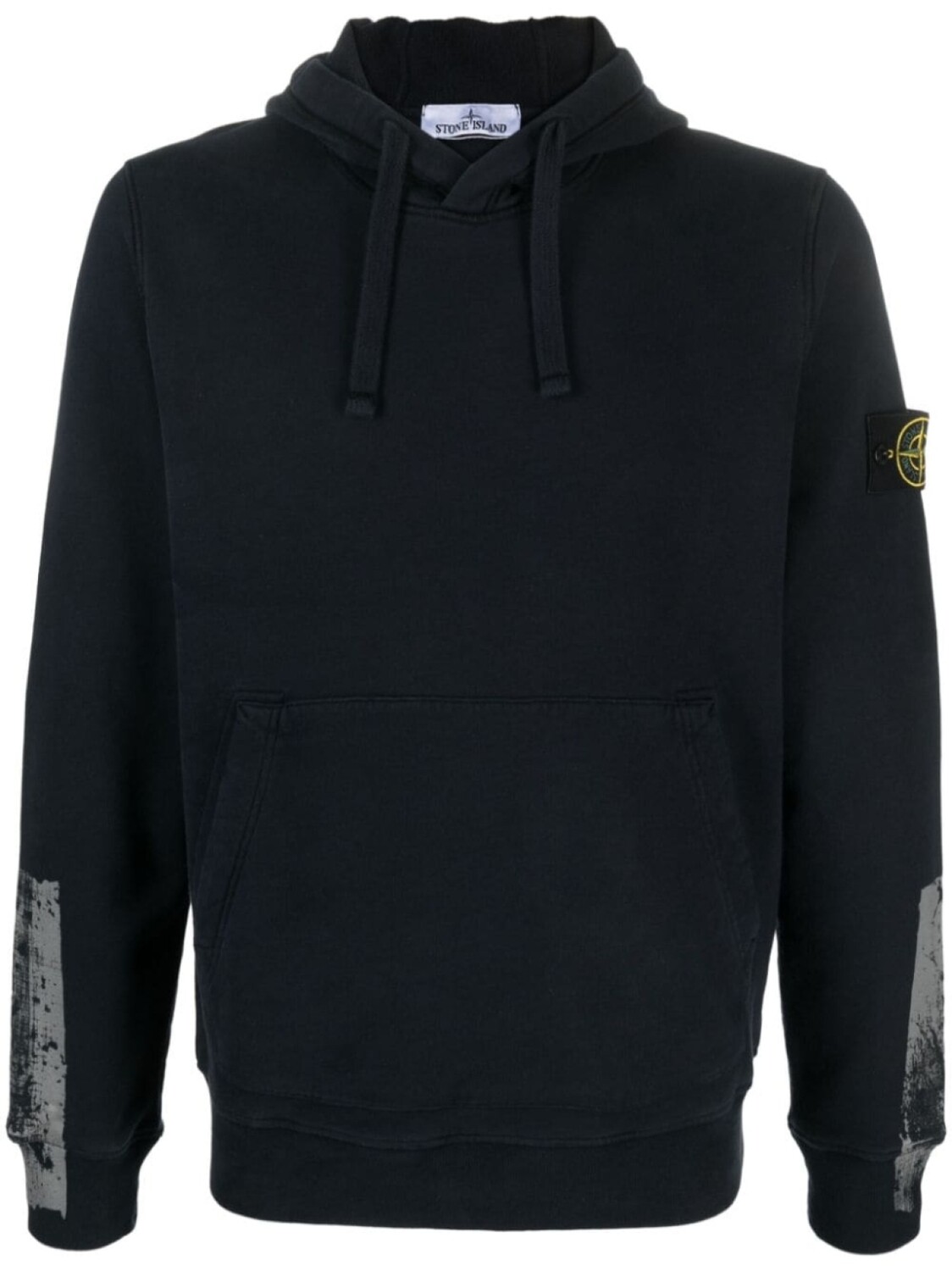 

Stone Island худи с логотипом Compass, синий