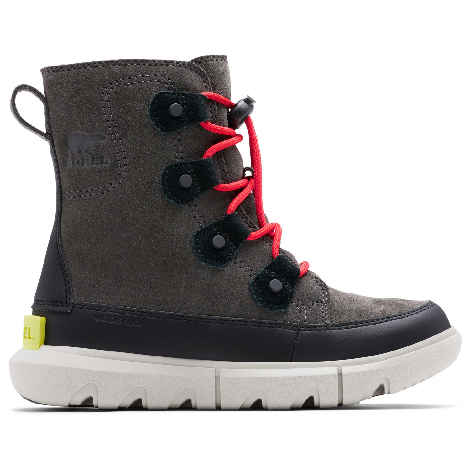 Зимние ботинки Sorel Kid's Sorel Explorer Lace WP, цвет Jet/Black