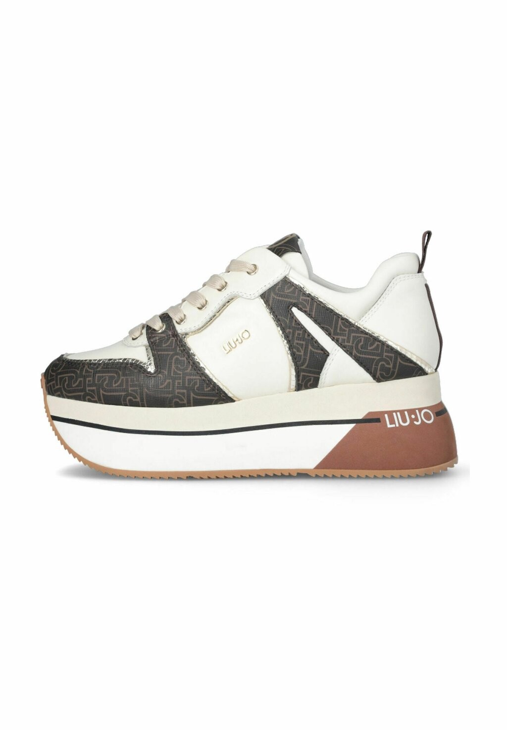 

Низкие кроссовки SUPER PLATFORM MONOGRAM LIU JO, белый