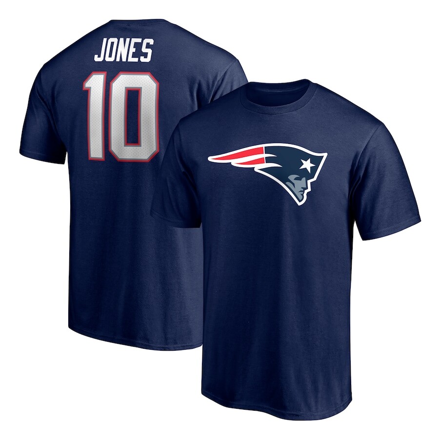 

Футболка с коротким рукавом Fanatics Branded New England Patriots, нави