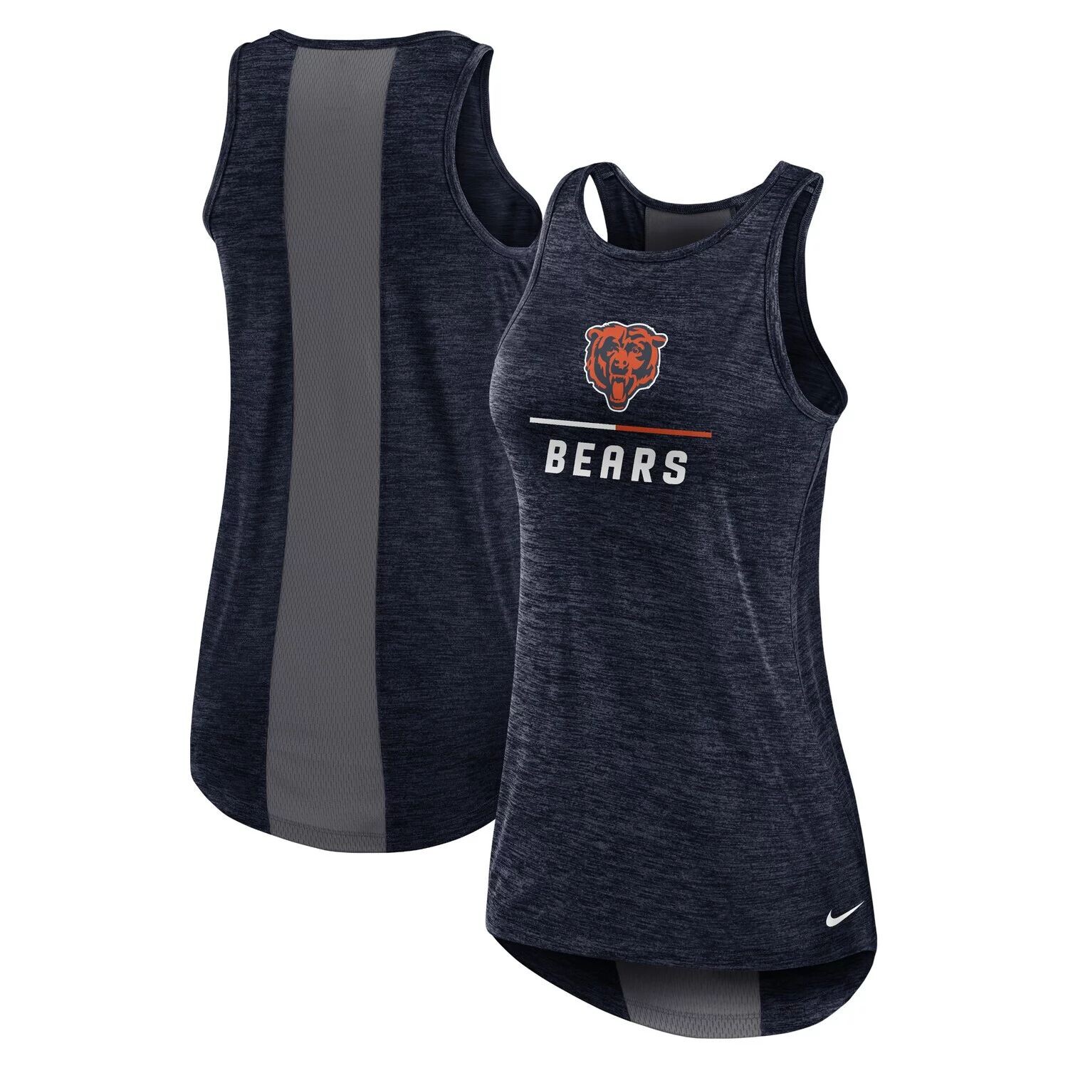 

Женская темно-синяя майка с высоким воротником Nike Chicago Bears Nike, Синий