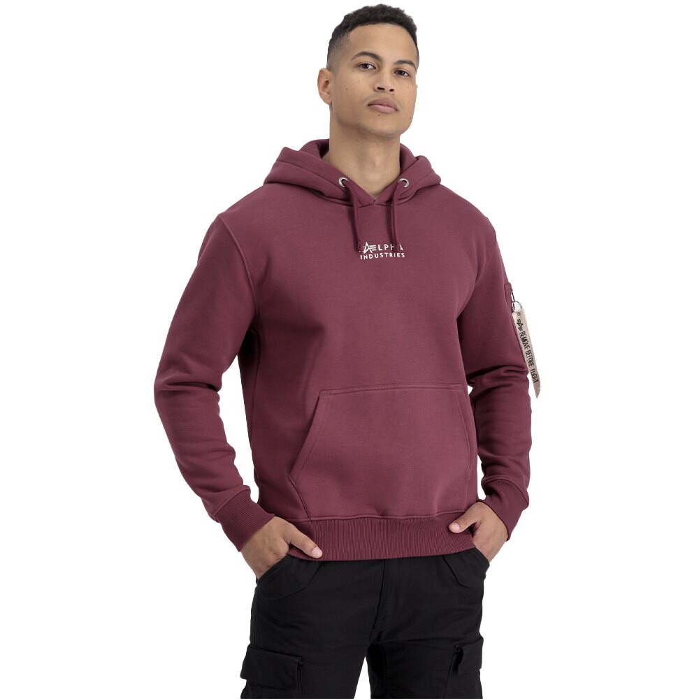 

Худи Alpha Industries Organics EMB, красный