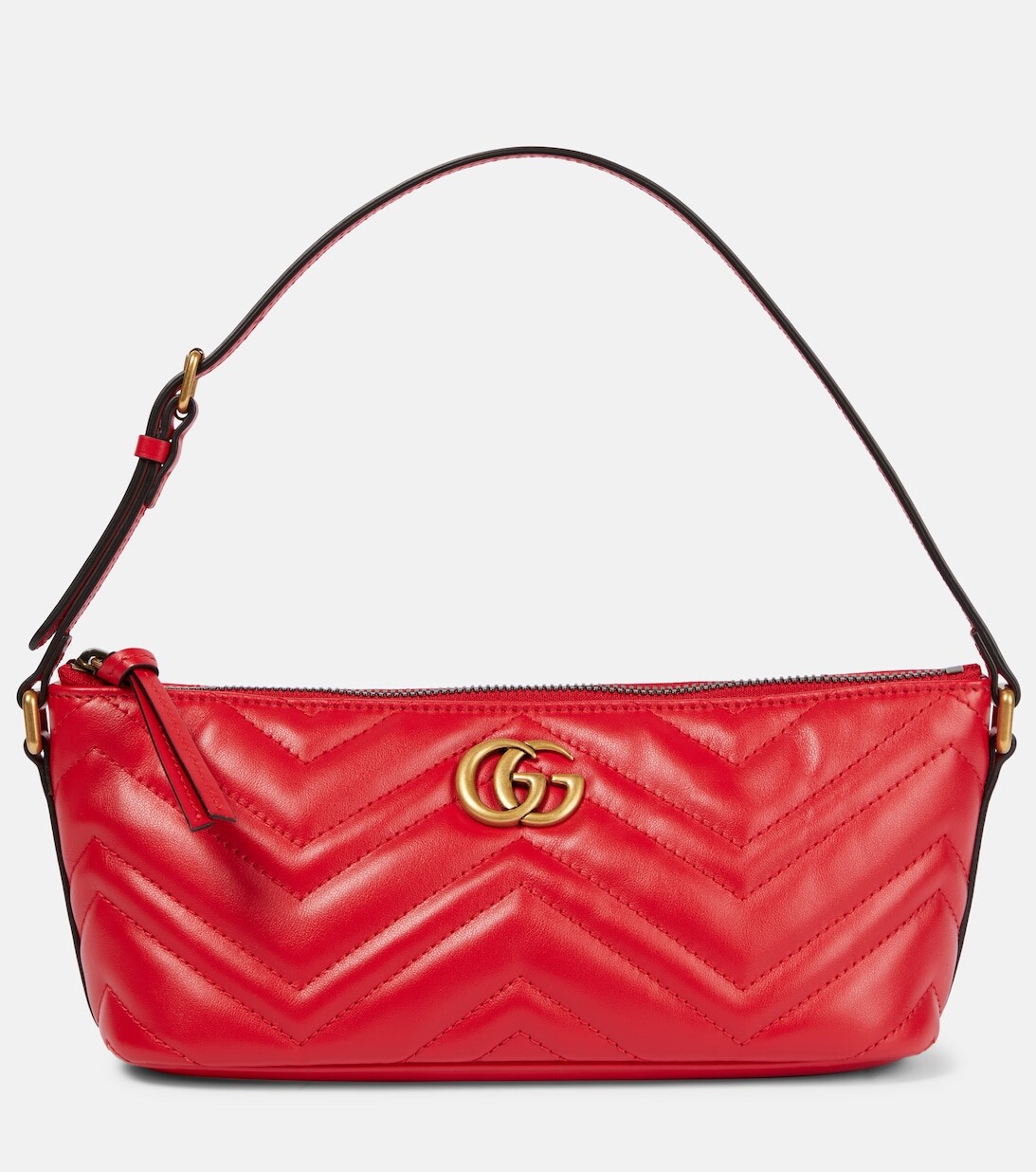 

Сумка через плечо с логотипом GG Marmont Gucci, красный