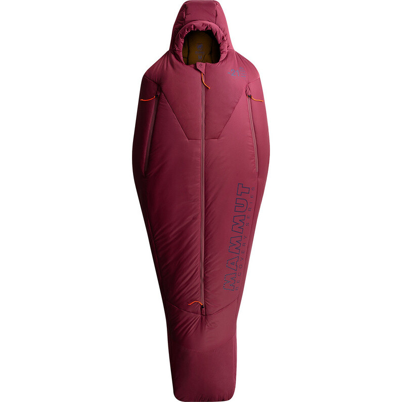 

Женский спальный мешок Protect Fiber -21C Mammut, красный