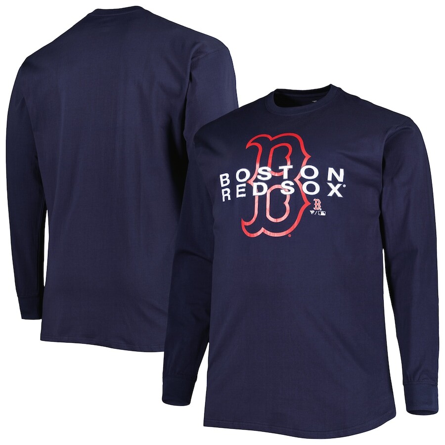 

Футболка с длинным рукавом Profile Boston Red Sox, нави