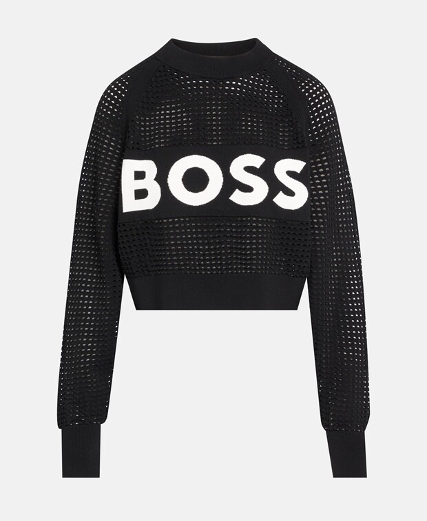 

Джемпер с длинными рукавами Boss Orange, черный