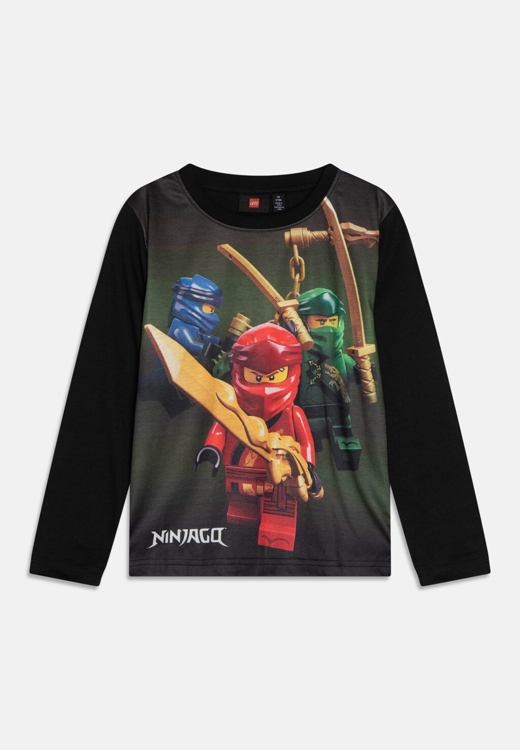 

Рубашка с длинным рукавом LEGO kidswear, цвет black