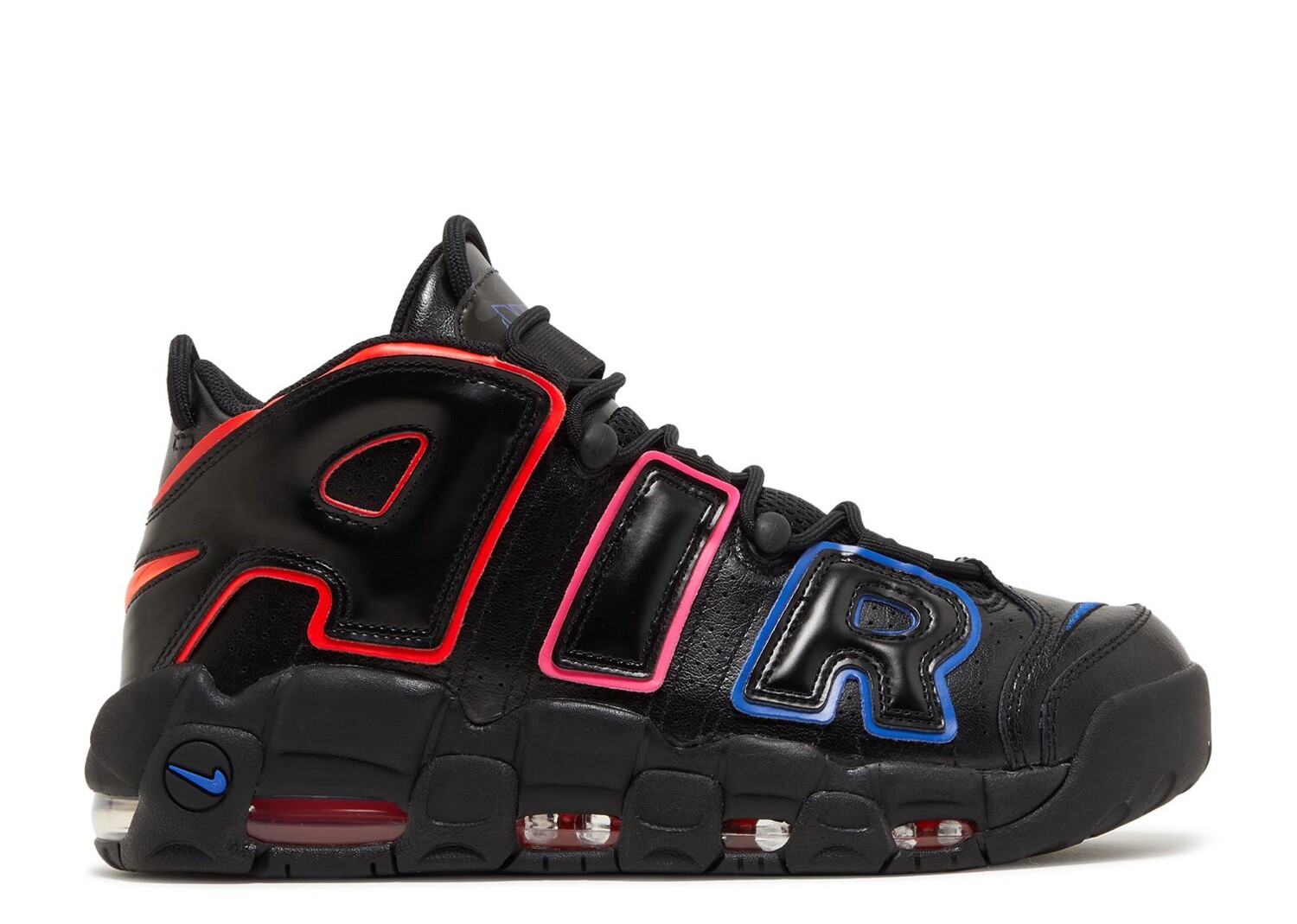 

Кроссовки Nike Air More Uptempo 'Electric', черный