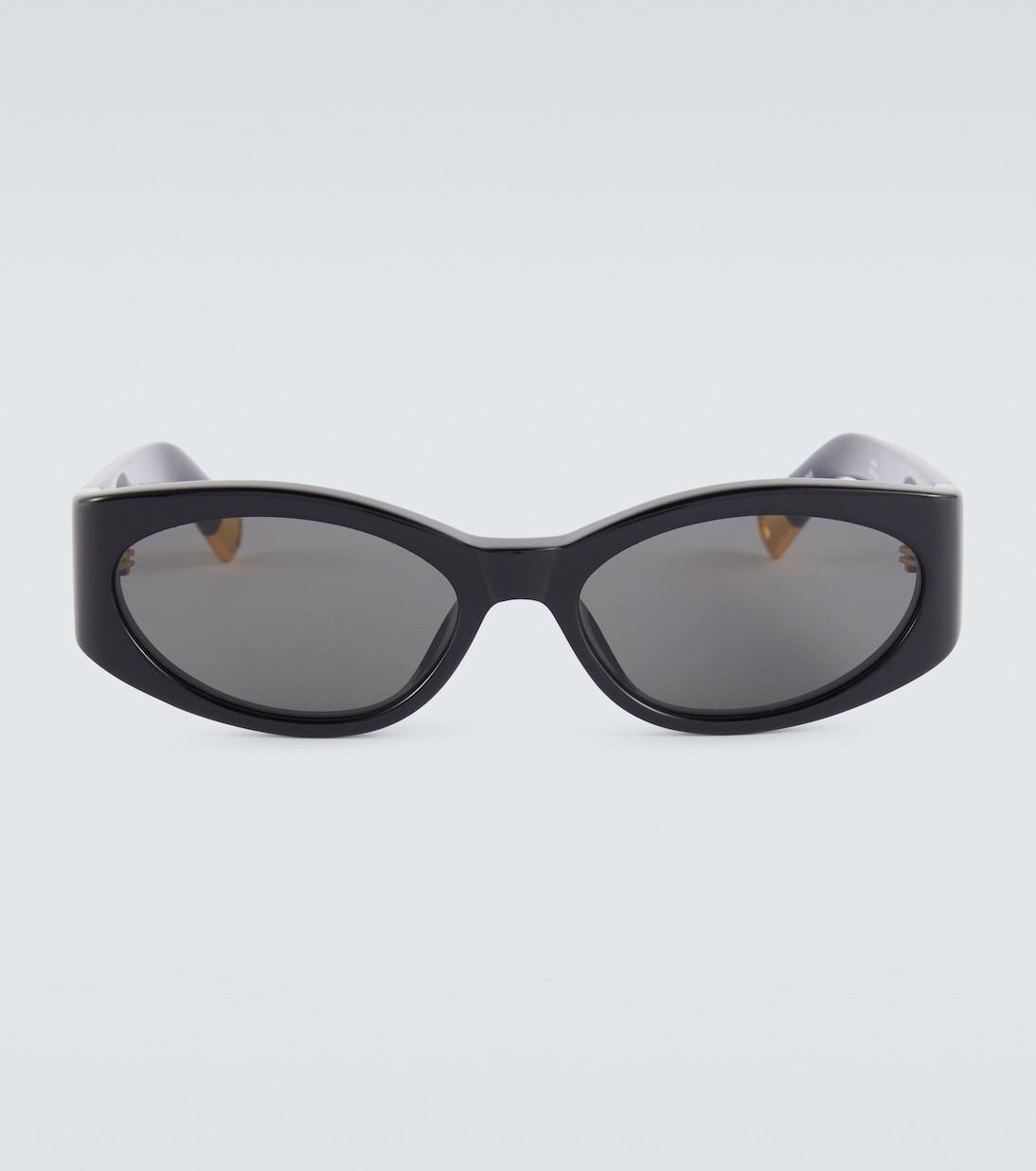 

Овальные солнцезащитные очки les lunettes ovalo Jacquemus, черный