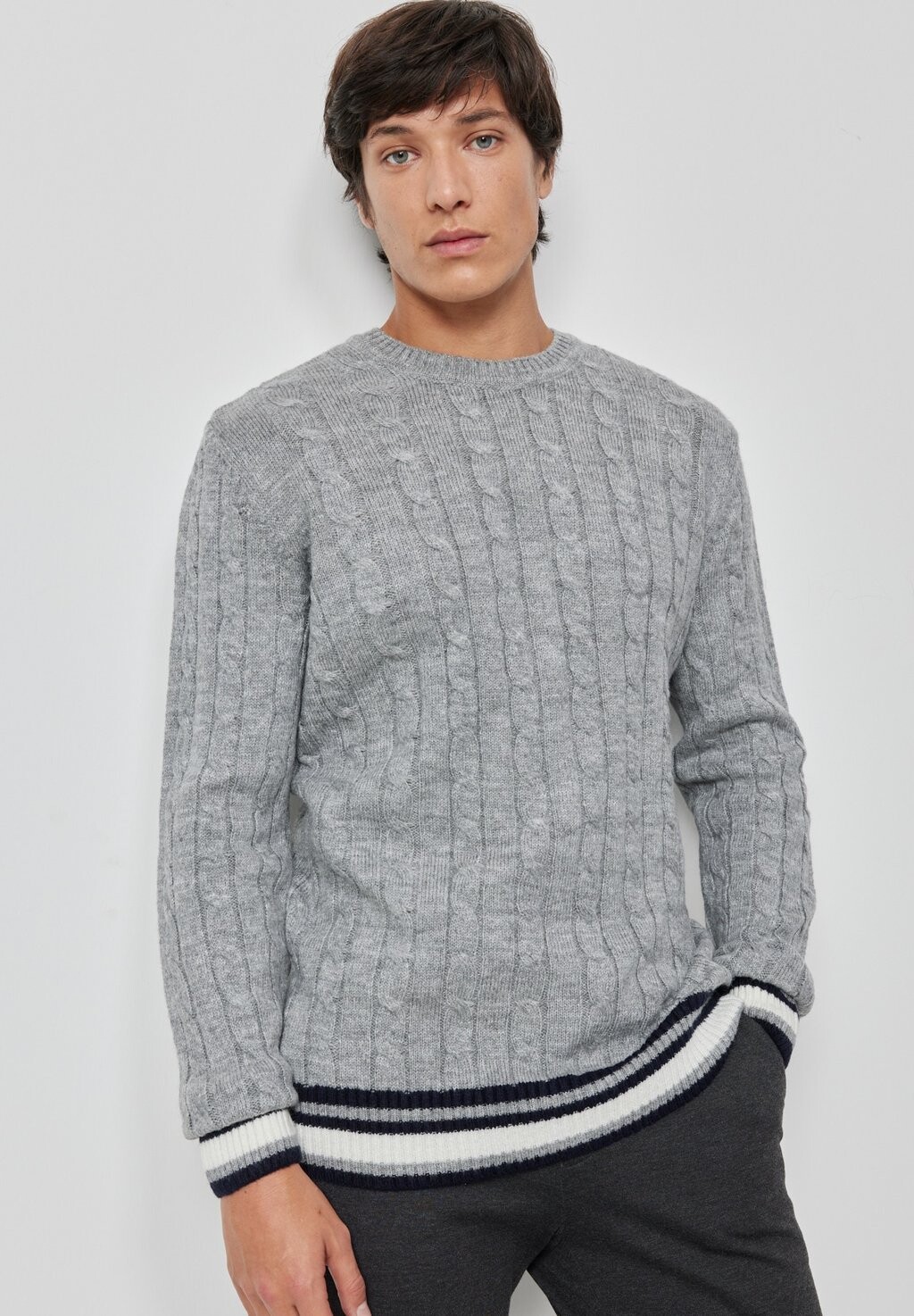 

Свитер Standard Fit O Collar AC&CO / ALTINYILDIZ CLASSICS