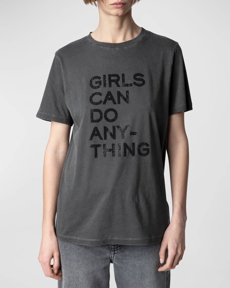 

Футболка Bella Girls Can Do Anything Zadig & Voltaire