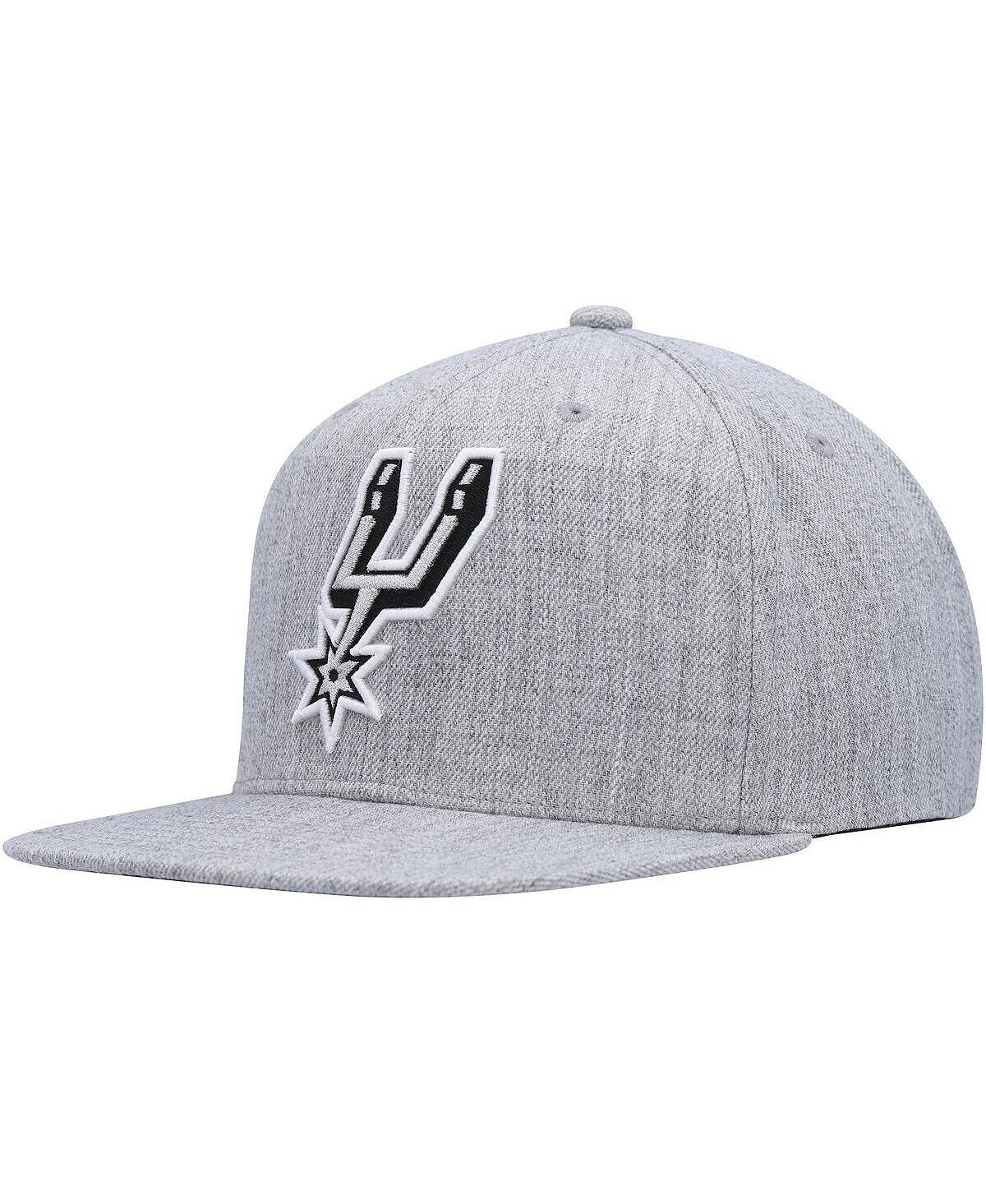 

Мужская кепка Snapback San Antonio Spurs Hardwood Classics 2.0 серого цвета Хизер Mitchell & Ness