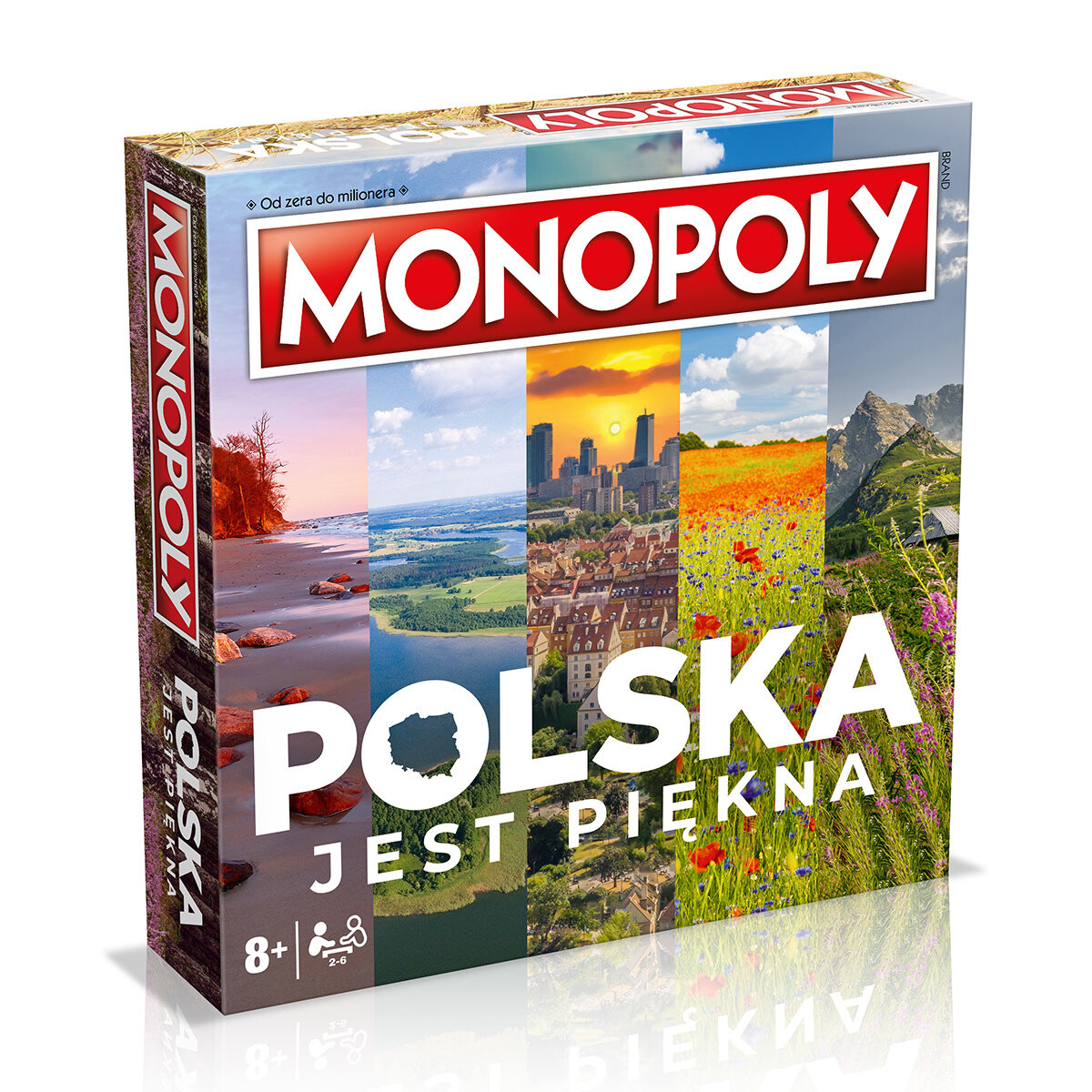 

Монополия Польша — красивая настольная игра Hasbro WM03516. Monopoly