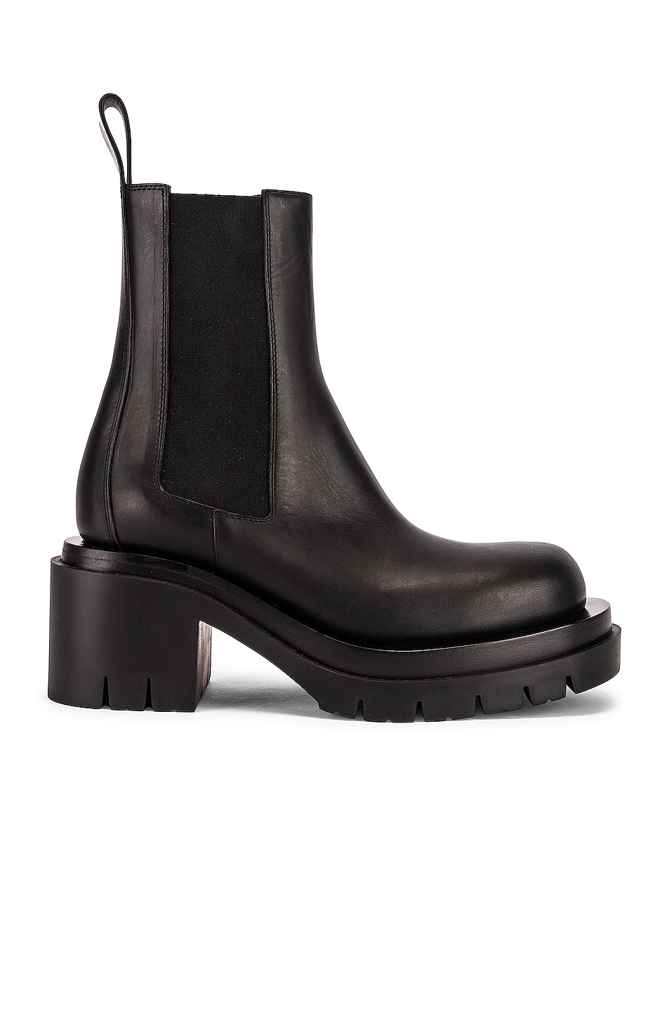 Ботинки Bottega Veneta Lug Ankles, черный ботинки bottega veneta lug chelsea boots черный