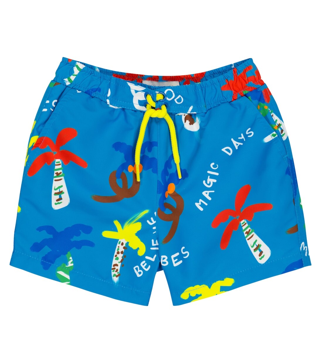 

Детские плавки с принтом Stella Mccartney Kids, синий