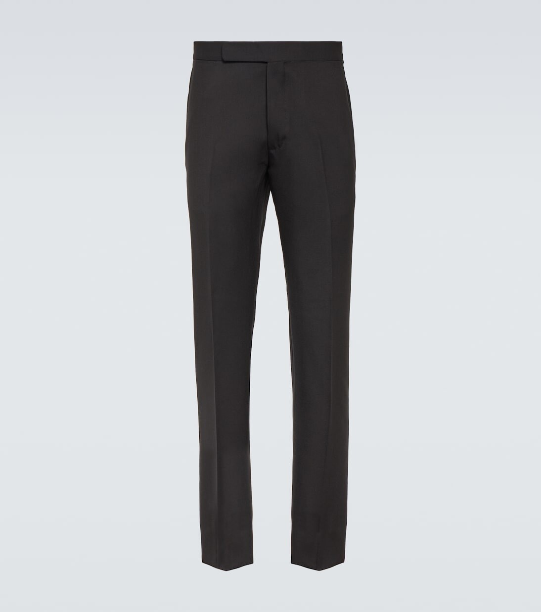 

Шерстяные прямые брюки Ralph Lauren Purple Label, черный