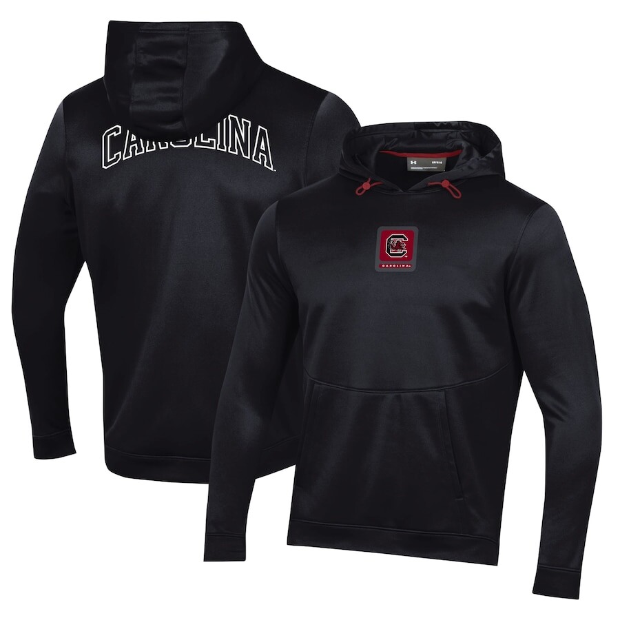 

Пуловер с капюшоном Under Armour South Carolina Gamecocks, черный