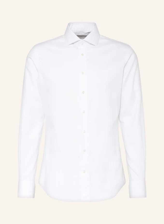 Рубашка узкого кроя Profuomo, белый