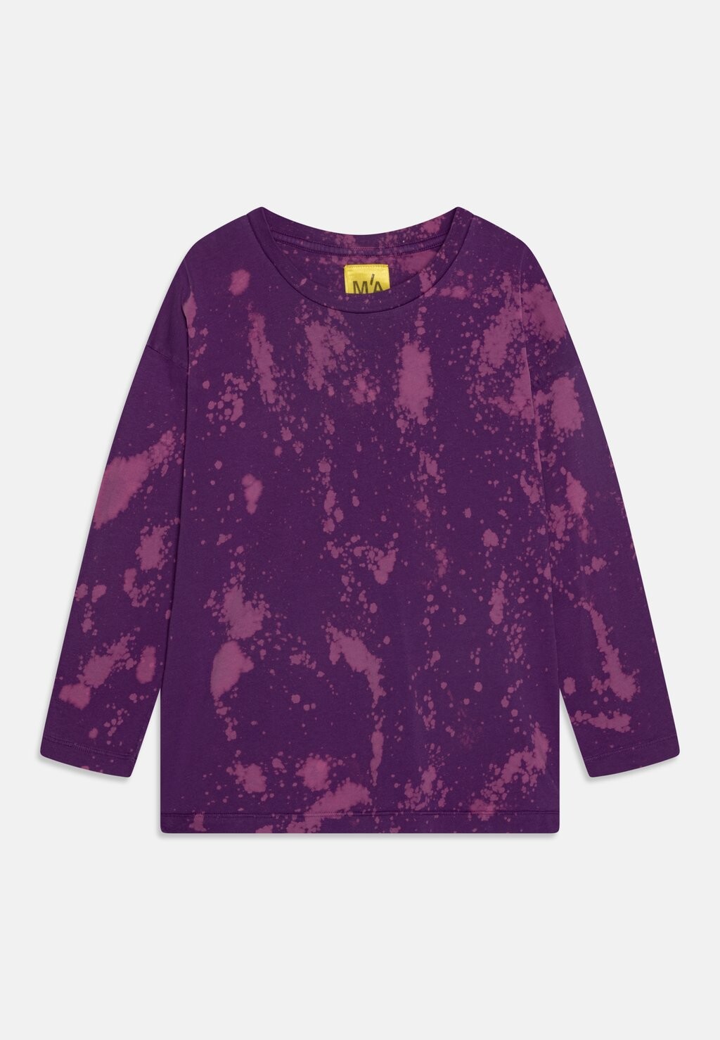 

Футболка с длинным рукавом Splatered Long Sleeve Unisex M'A KIDS by Marques ' Almeida, цвет purple/pink