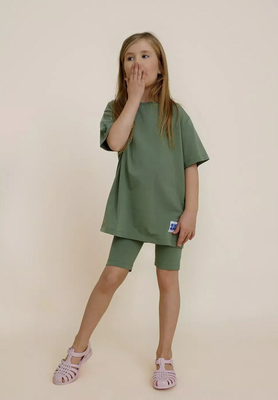 

Футболка базовая SIMPLE Oxox Club, цвет khaki