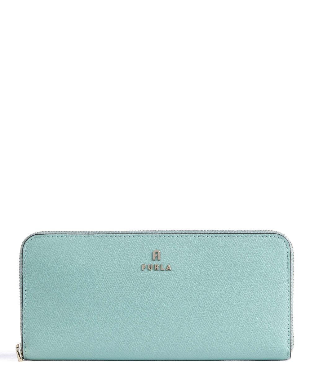 

Кошелек Camelia XL из зерненой кожи Furla, синий