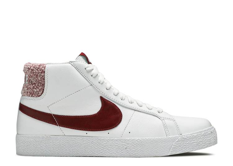 

Кроссовки Nike BLAZER MID SB 'TEAM RED', белый, Белый;серый