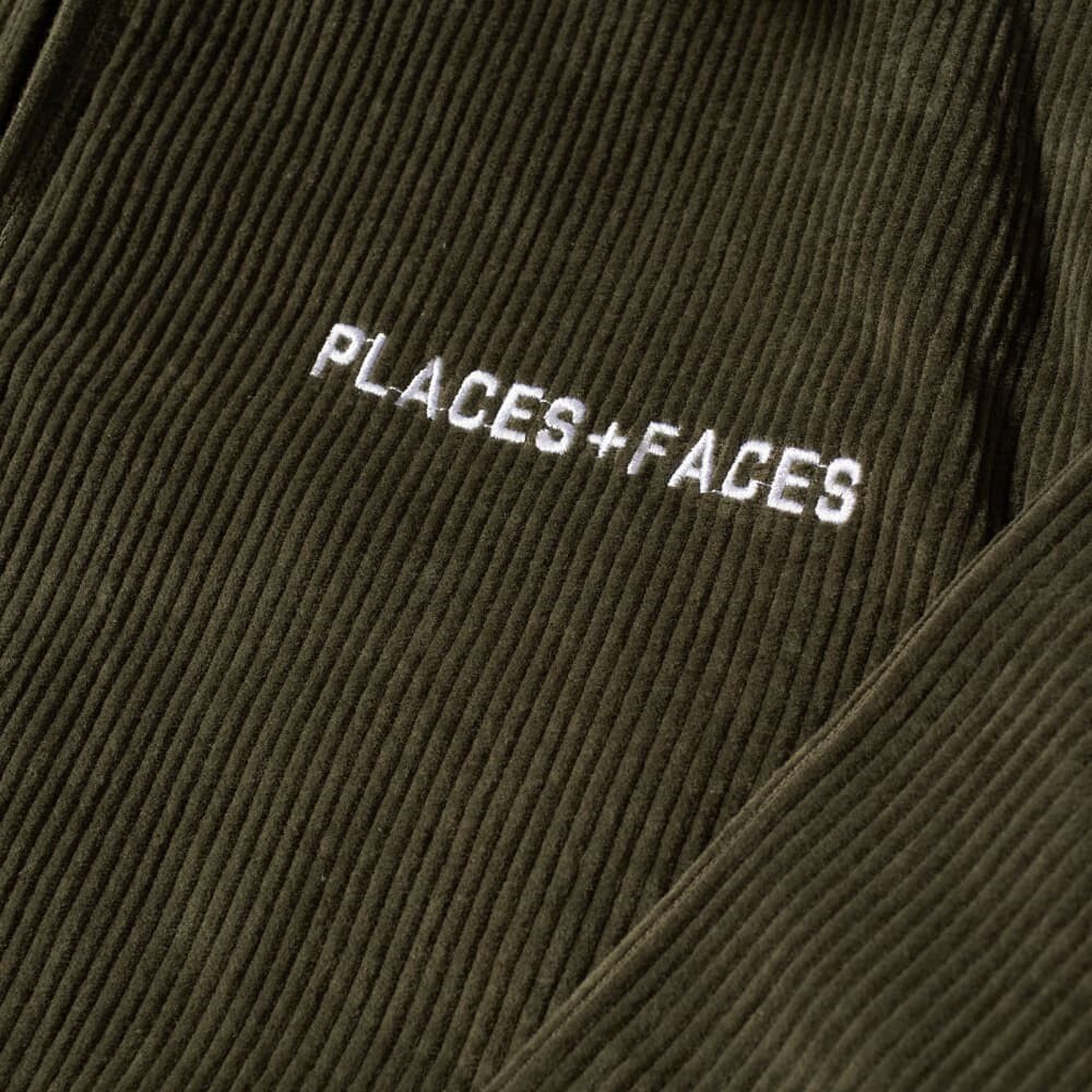 

Вельветовая куртка Places + Faces, хаки