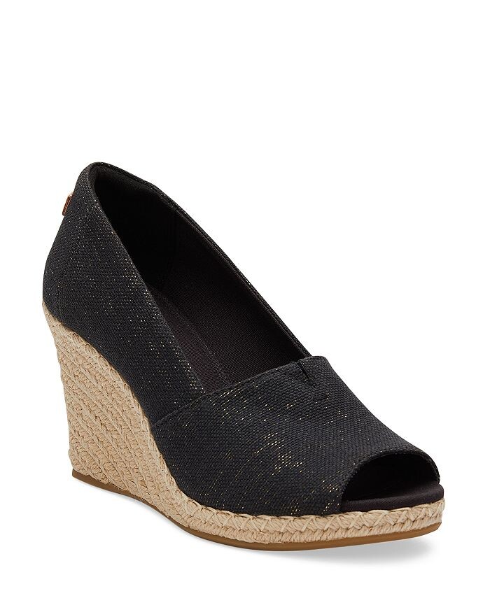 

Женские туфли-лодочки Michele без шнуровки на танкетке эспадрильи TOMS