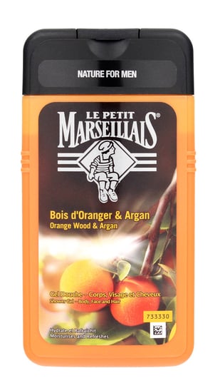 цена Гель для душа 3 в 1, масло апельсинового дерева и арганы, 250 мл Le Petit Marseillais, JOHNSON