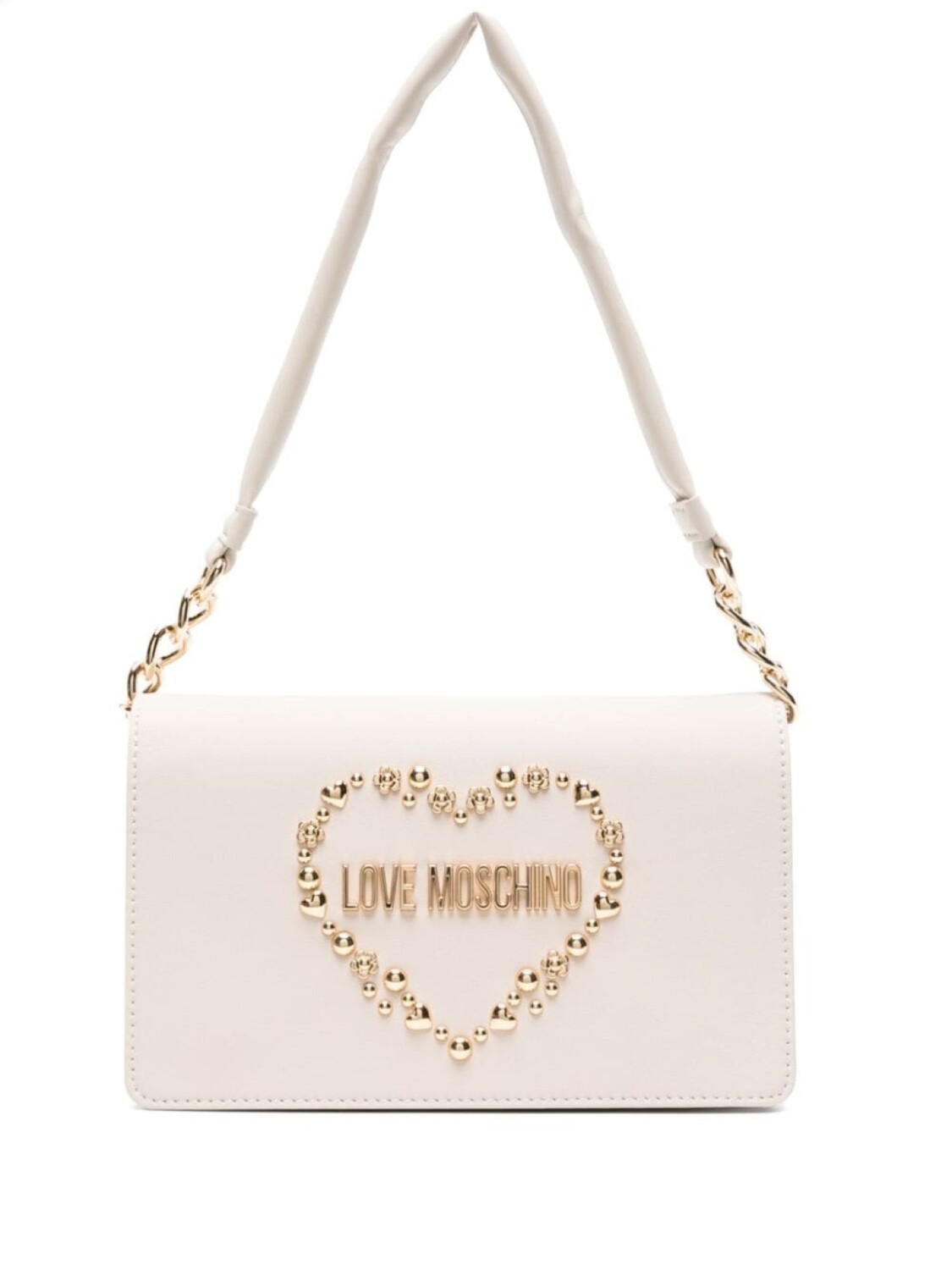 

Love Moschino сумка-тоут с логотипом, нейтральный цвет