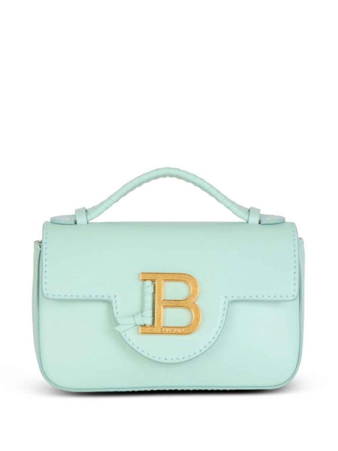 

Balmain кожаная мини-сумка B-Buzz 17, синий