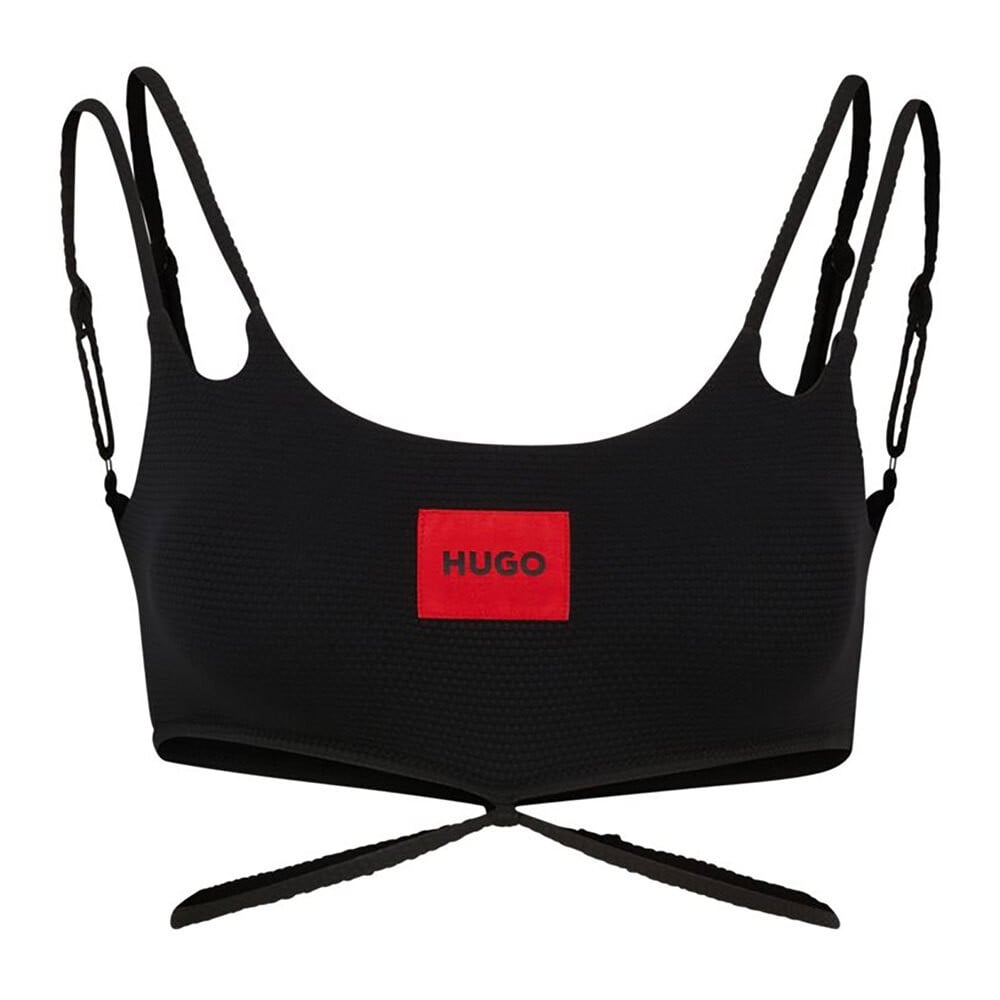 

Топ бикини HUGO Red Label Bralette, черный