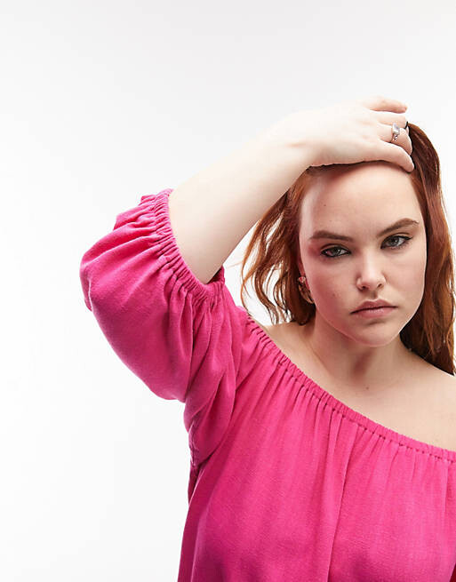 

Розовое бардо Topshop Curve