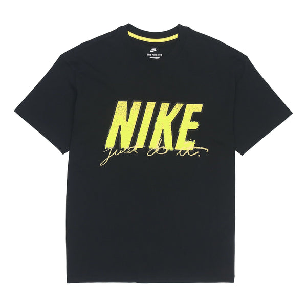 Футболка Nike Casual Sports Breathable Short Sleeve Black, черный