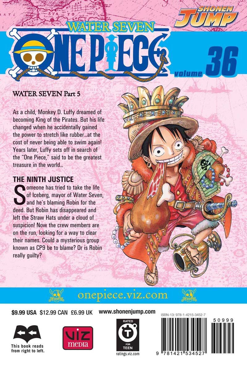 

Манга One Piece Manga Volume 36