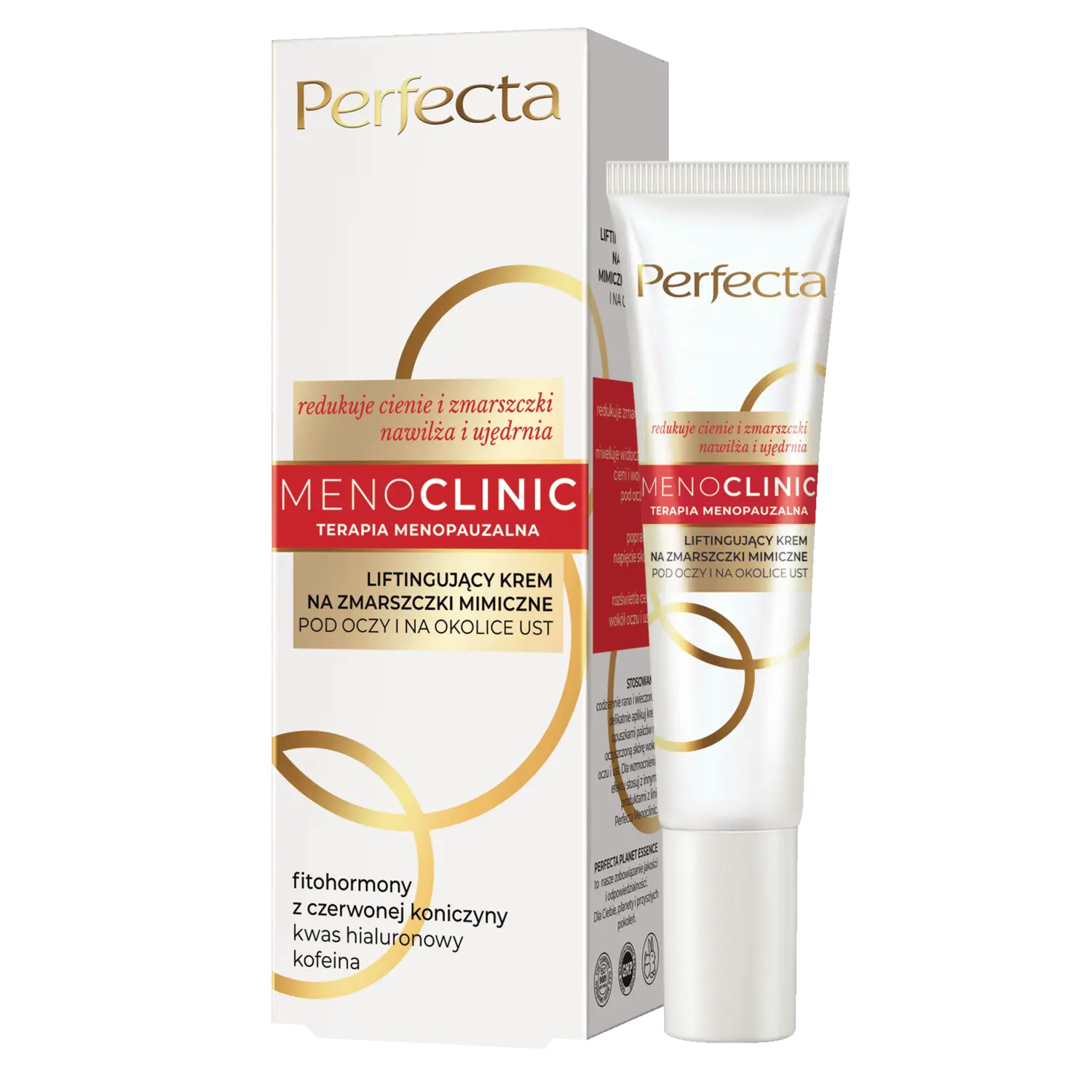 

Крем-лифтинг для области глаз и губ Perfecta Menoclinic, 15 мл