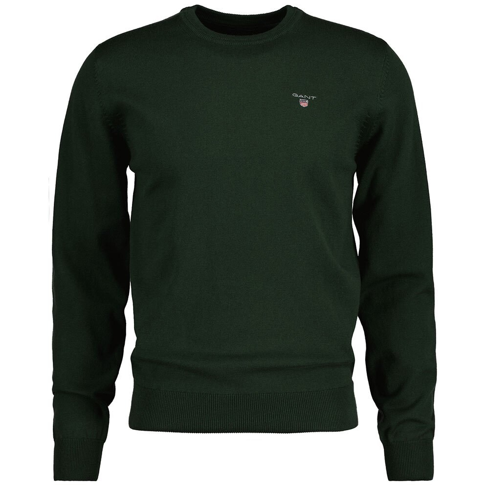 

Свитер Gant D2 8060035 Round Neck, зеленый